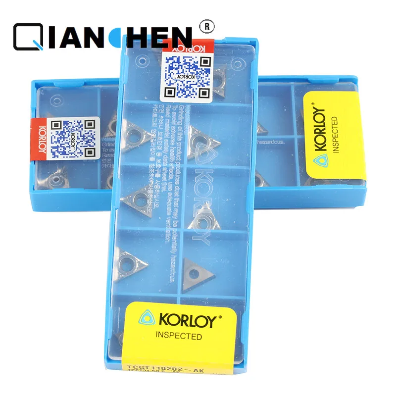 Genuine original high quality high-performance Korea Korloy TCGT110202-AK H01 (10pcs/lot) CNC industry turning tool inserts
Genuine original high quality high-performance Korea Korloy TCGT110202-AK H01 (10pcs/lot) CNC industry turning tool inserts