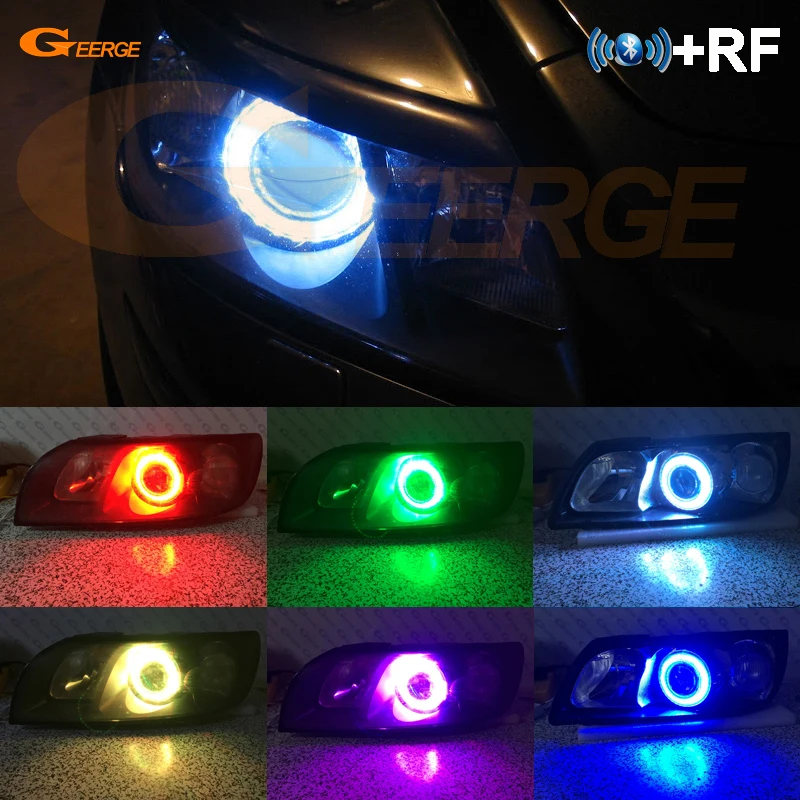 For Volvo C30 2007 2008 2009 2010 projector lens RF Bluetooth Controller Multi-Color Ultra bright RGB LED Angel Eyes kit
For Volvo C30 2007 2008 2009 2010 projector lens RF Bluetooth Controller Multi-Color Ultra bright RGB LED Angel Eyes kit