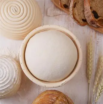 Best banneton Round Banneton Proofing Basket Set Brotform Handmade Unbleached Natural Cane Bread Baking Kit with Cloth Liner
Best banneton Round Banneton Proofing Basket Set Brotform Handmade Unbleached Natural Cane Bread Baking Kit with Cloth Liner