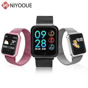 NIYOQUE Smart Bracelet Multi-sport Wristband Ip68 Waterproof Activity Fitness Tracker Heart Rate Smart Watch Men Women
NIYOQUE Smart Bracelet Multi-sport Wristband Ip68 Waterproof Activity Fitness Tracker Heart Rate Smart Watch Men Women