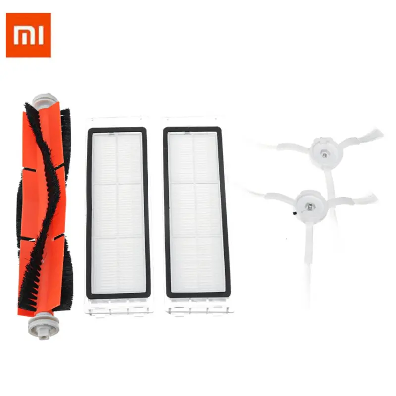 XIAOMI Robot Vacuum Part Pack Of Main Brush Filters Side Brushes Accessories for XIAOMI MI Robot Vacuum Home Applicance Part
XIAOMI Robot Vacuum Part Pack Of Main Brush Filters Side Brushes Accessories for XIAOMI MI Robot Vacuum Home Applicance Part