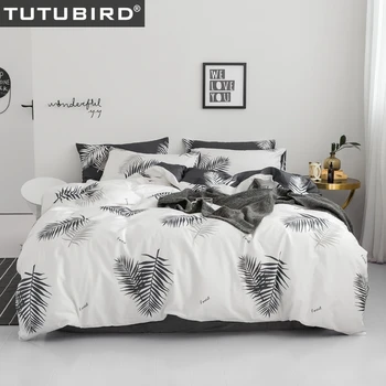 White leaf print bedsheet spread linen 100% Cotton soft pastoral duvet cover twin queen king size home textile bedclothes
White leaf print bedsheet spread linen 100% Cotton soft pastoral duvet cover twin queen king size home textile bedclothes