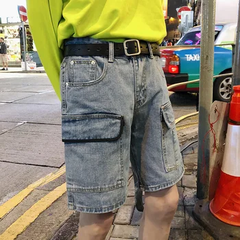 Summer New Short Jeans Men Fashion Wash Solid Color Straight Casual Denim Shorts Pants Man Streetwear Trend Wild Hip Hop Shorts
Summer New Short Jeans Men Fashion Wash Solid Color Straight Casual Denim Shorts Pants Man Streetwear Trend Wild Hip Hop Shorts