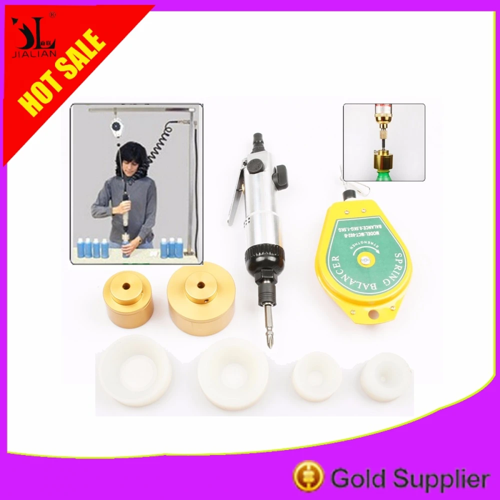 Pneumatic Bottle Capping Machine Capper Manual Cap Air Screw Driver Capping Device Tool Air Power Locking Rotating Free Shipping
Pneumatic Bottle Capping Machine Capper Manual Cap Air Screw Driver Capping Device Tool Air Power Locking Rotating Free Shipping