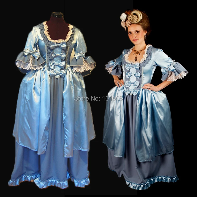 Tailored!Royal Blue Court Ball Gown Duchess Princess Civil war 18th Rococo Marie Antoinette DRESS Victorian dresses HL-393
Tailored!Royal Blue Court Ball Gown Duchess Princess Civil war 18th Rococo Marie Antoinette DRESS Victorian dresses HL-393