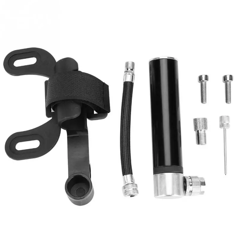 Portable Mini Bike Pump Aluminum Alloy Mountain Road Bicycle Ball Inflator with Hose Gas Needle Valves Bicycle Accessories
Portable Mini Bike Pump Aluminum Alloy Mountain Road Bicycle Ball Inflator with Hose Gas Needle Valves Bicycle Accessories