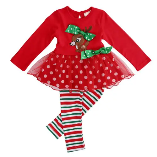 Christmas Kids Baby Girl Infants Tops Long Sleeve Romper Clothes XMAS Outfit Set Size 2-6Y
Christmas Kids Baby Girl Infants Tops Long Sleeve Romper Clothes XMAS Outfit Set Size 2-6Y