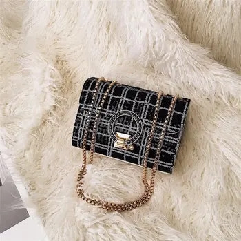 2020 Luxury New Fashion Color Sequins Casual Vintage Handbag Clutch Retro Women Shoulder Bag Chain Crossbody Handbag Girls Purse
2020 Luxury New Fashion Color Sequins Casual Vintage Handbag Clutch Retro Women Shoulder Bag Chain Crossbody Handbag Girls Purse