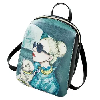 2019 New PU Leather Backpack Woman College Wind Simple Travel Bags For Girls Cartoon Printed Color Popular Ladeis Backpack Bags
2019 New PU Leather Backpack Woman College Wind Simple Travel Bags For Girls Cartoon Printed Color Popular Ladeis Backpack Bags
