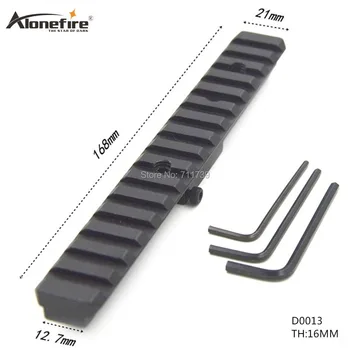 AloneFire 1pc D0013 20mm/21mm Hunting Scope Mount Mount Weaver Rail Mount for Shot gun DIY 16 Slots Tactical Scope Mount
AloneFire 1pc D0013 20mm/21mm Hunting Scope Mount Mount Weaver Rail Mount for Shot gun DIY 16 Slots Tactical Scope Mount