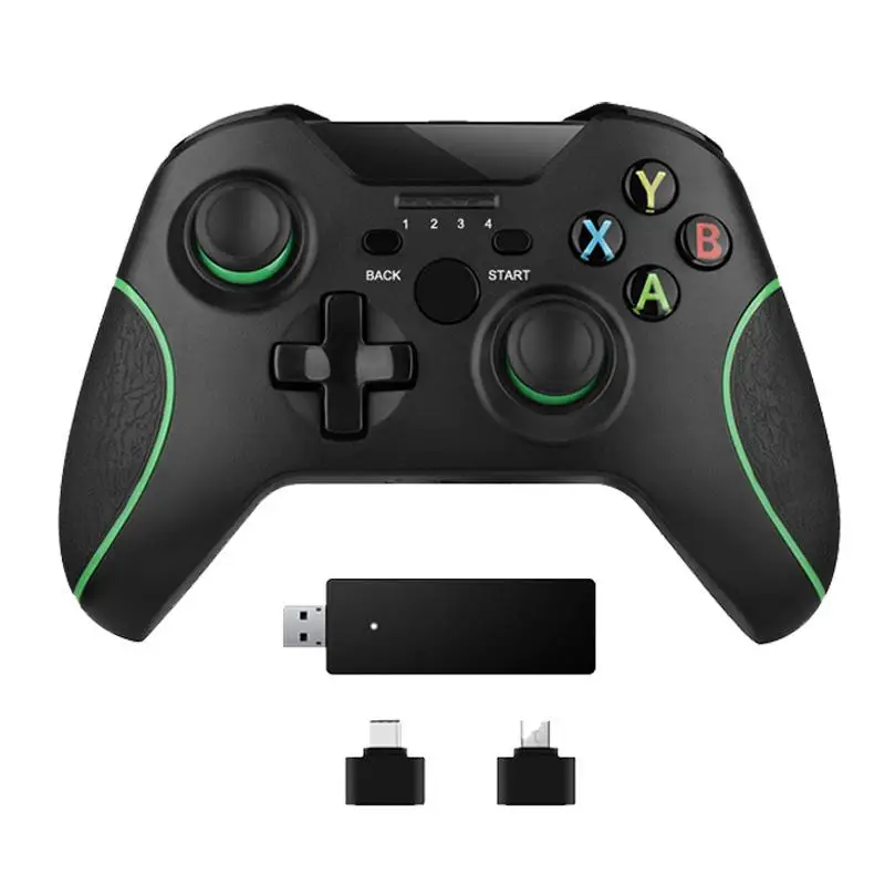 EastVita 2.4G Wireless Controller Joystick With Usb OTG adapter for Xbox One Console for PC for Android Smartphone Gamepad
EastVita 2.4G Wireless Controller Joystick With Usb OTG adapter for Xbox One Console for PC for Android Smartphone Gamepad