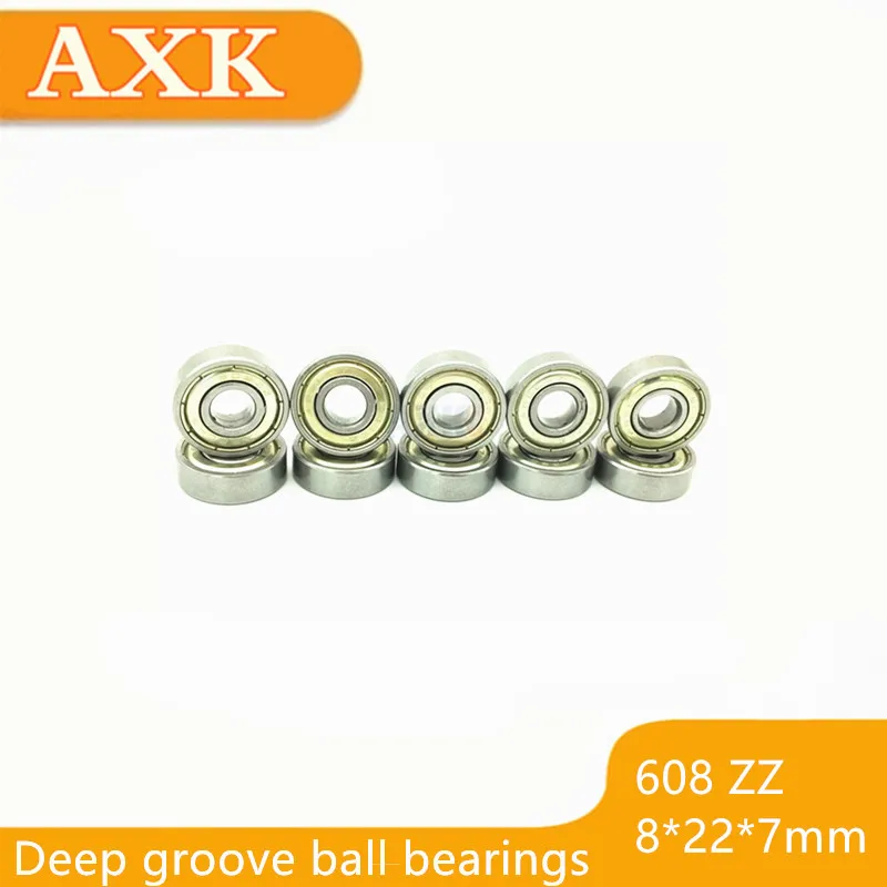2019 Special Offer Direct Selling Steel 608zz Bearing 8x22x7 Mm ( 10 Pcs ) Abec-5 Miniature 608 Zz Ball Bearings 608z 2z
2019 Special Offer Direct Selling Steel 608zz Bearing 8x22x7 Mm ( 10 Pcs ) Abec-5 Miniature 608 Zz Ball Bearings 608z 2z