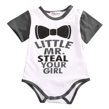 Summer Cute Infant Newborn Baby Boy Bowtie Print Bodysuit Summer Clothes Outfits Baby Girl Bodysuits O-neck Short Sleeve Cotton 
Summer Cute Infant Newborn Baby Boy Bowtie Print Bodysuit Summer Clothes Outfits Baby Girl Bodysuits O-neck Short Sleeve Cotton