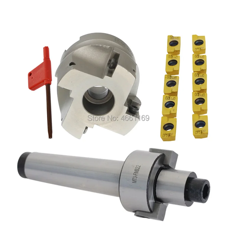 MT3 FMB27 MT4 FMB27 arbor+ BAP400R 80 27 Face Milling Cutter + 10pcs APMT1604 Inserts For Power Tool
MT3 FMB27 MT4 FMB27 arbor+ BAP400R 80 27 Face Milling Cutter + 10pcs APMT1604 Inserts For Power Tool