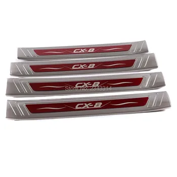 For 2019 Mazda CX-8 CX8 CX 8 KG Stainless Interior Door Sill Scuff Kick Plate Protector Guard Pedal Sticker Cover Car Accessory
For 2019 Mazda CX-8 CX8 CX 8 KG Stainless Interior Door Sill Scuff Kick Plate Protector Guard Pedal Sticker Cover Car Accessory