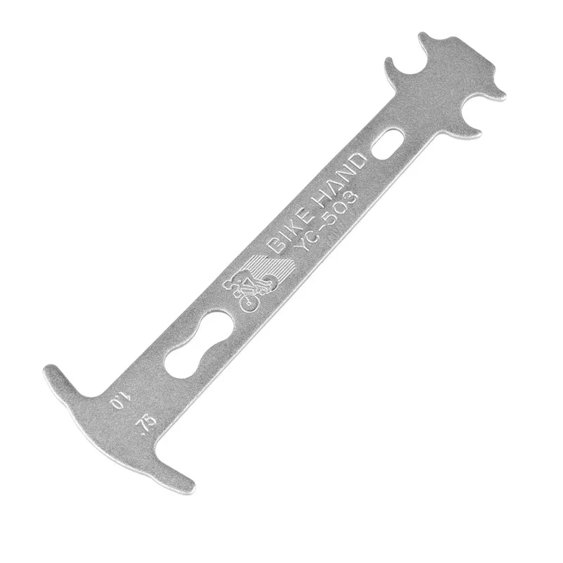 BIKEHAND Repair Tools For Bicycle Bike Chain Wear Indicator Tool Chain Checker Bike Cycling Multi Function Bicycle Repair Tool
BIKEHAND Repair Tools For Bicycle Bike Chain Wear Indicator Tool Chain Checker Bike Cycling Multi Function Bicycle Repair Tool