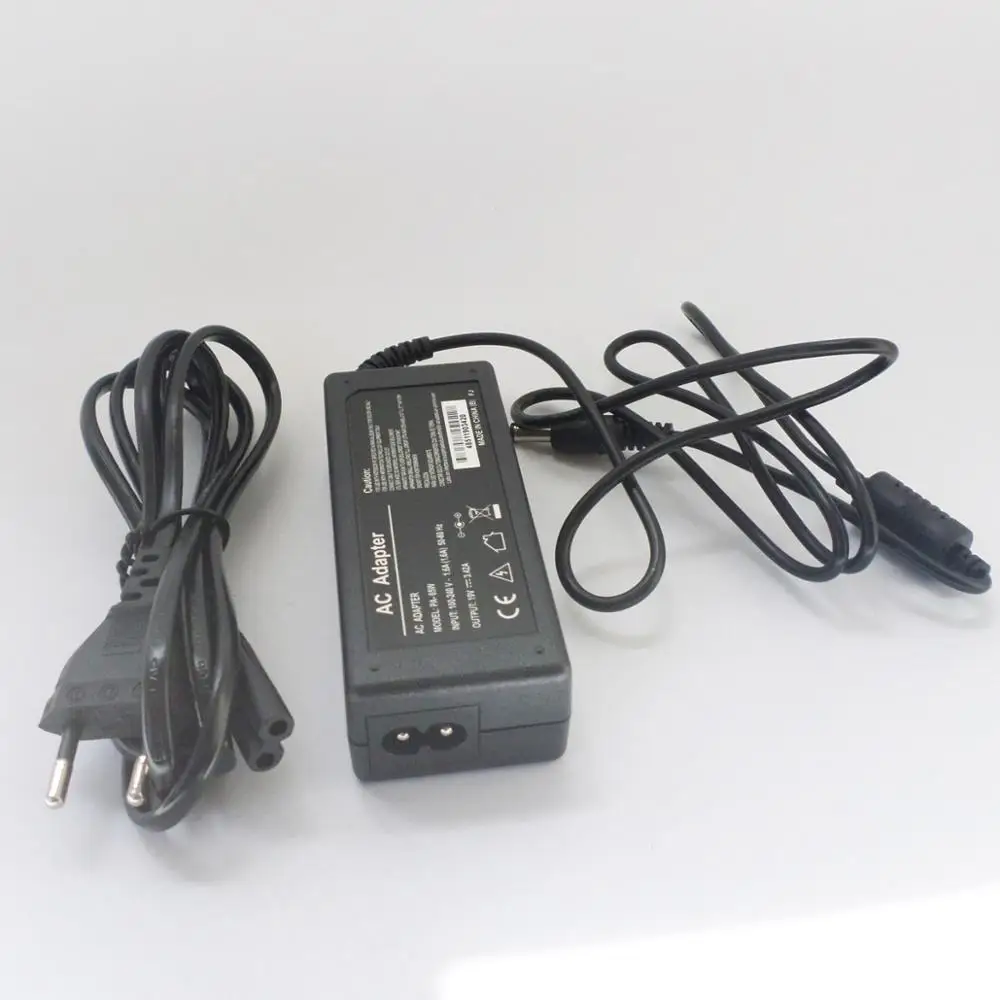 

AC Adapter for Toshiba Satellite L675-S7108 T135-S1307 C655-S5132 L750-ST4N02,L750-ST4NX1 L840-BT3N22 19V 3.42A Power Charger