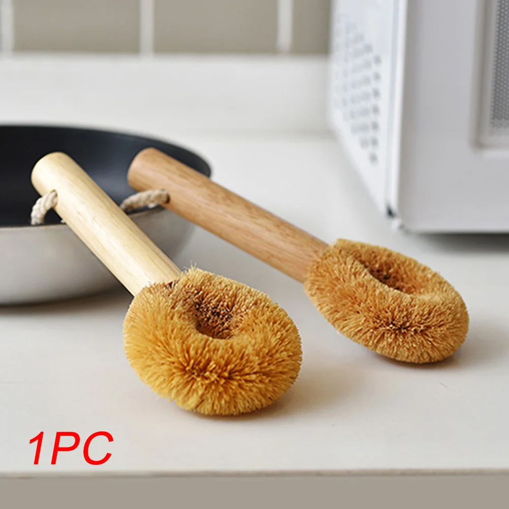 Scrubbing Natural Kitchen Supplies Dish Washing Cleaning Brush Practical Handheld Powerful Easy Clean Stain Remove Wooden Handle
Scrubbing Natural Kitchen Supplies Dish Washing Cleaning Brush Practical Handheld Powerful Easy Clean Stain Remove Wooden Handle
