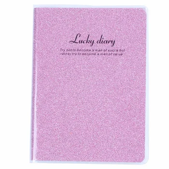Brand new and high quality PVC Cover Pink Glitter Powder Decor Diary Memo Book Notepad
Brand new and high quality PVC Cover Pink Glitter Powder Decor Diary Memo Book Notepad