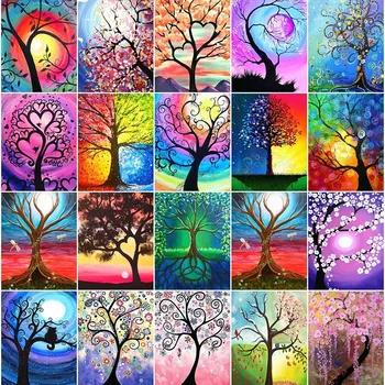 HUACAN Diamond Painting Cartoon Full Square 5d Diamond Embroidery Dream Tree Painting Picture Of Rhinestone Mosaic Home Decor
HUACAN Diamond Painting Cartoon Full Square 5d Diamond Embroidery Dream Tree Painting Picture Of Rhinestone Mosaic Home Decor