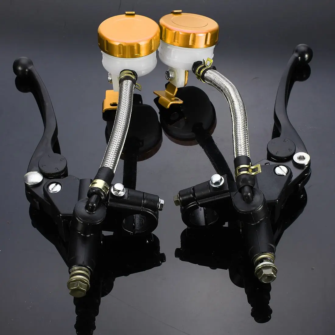 1 Pair 7/8 inch 22mm Motorcycle Handlebar Hydraulic Brake Master Cylinder Clutch Lever
1 Pair 7/8 inch 22mm Motorcycle Handlebar Hydraulic Brake Master Cylinder Clutch Lever