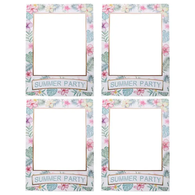 4pcs Photo Frame Paper Hawaiian Decor Photo Props Shooting Props For Men Women Kids Wedding Birthday Party Supplies
4pcs Photo Frame Paper Hawaiian Decor Photo Props Shooting Props For Men Women Kids Wedding Birthday Party Supplies