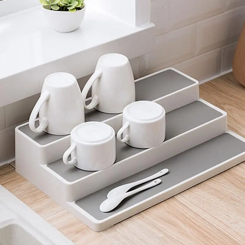 High Quality Non-Skid 3-Tier Spice Pantry Kitchen Cabinet Organizer Cosmetics Office Supplies Storage Rack Perfect Organization
High Quality Non-Skid 3-Tier Spice Pantry Kitchen Cabinet Organizer Cosmetics Office Supplies Storage Rack Perfect Organization