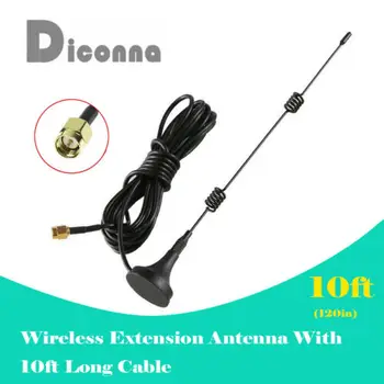 Diconna 3M 10ft WiFi Antenna Extension Cable Cord for Wireless Security Camera Antenna
Diconna 3M 10ft WiFi Antenna Extension Cable Cord for Wireless Security Camera Antenna