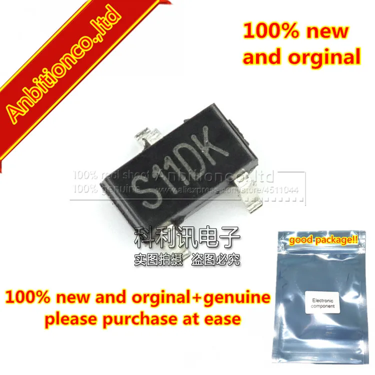 10pcs 100% new and orginal A1101ELHLT-T A1101 silk-screen S11DK SOT23 Continuous-Time Switch Family in stock
10pcs 100% new and orginal A1101ELHLT-T A1101 silk-screen S11DK SOT23 Continuous-Time Switch Family in stock