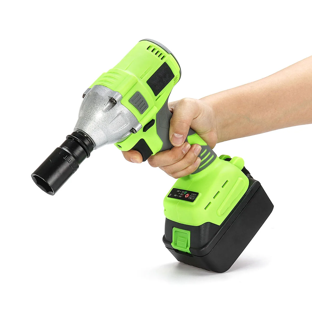 Newest Cordless Electric Wrench Driver Drill 320N.m Impact Socket Wrench 20000mAh Battery Hand Drill Installation Power Tools
Newest Cordless Electric Wrench Driver Drill 320N.m Impact Socket Wrench 20000mAh Battery Hand Drill Installation Power Tools