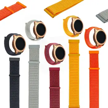 42MM Universal Nylon Sport Watch Band Replacement Wrist Straps For Samsung Galaxy Watch Gear S3 S2 Frontier Classic Watch Band
42MM Universal Nylon Sport Watch Band Replacement Wrist Straps For Samsung Galaxy Watch Gear S3 S2 Frontier Classic Watch Band