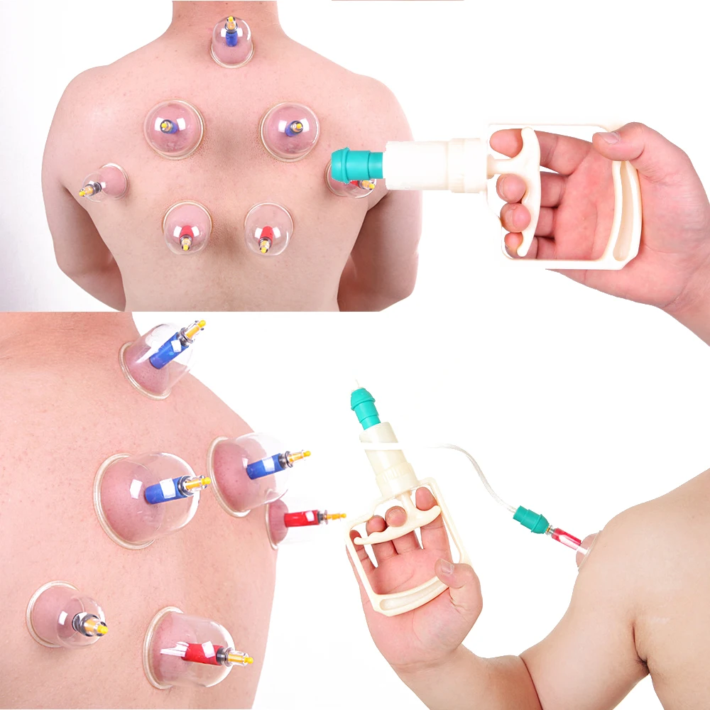 12pcs Cans Cupping Set Vacuum Cuppings Suction Therapy Device Body Massager Kit Household Cupping Tool Sets
12pcs Cans Cupping Set Vacuum Cuppings Suction Therapy Device Body Massager Kit Household Cupping Tool Sets