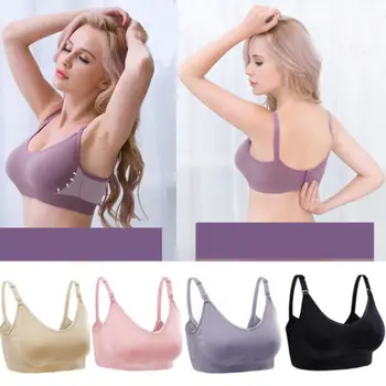 2018 Plus Size Women Mommy Maternity Breastfeeding Bra Underwear Nursing Feeding Bras
2018 Plus Size Women Mommy Maternity Breastfeeding Bra Underwear Nursing Feeding Bras