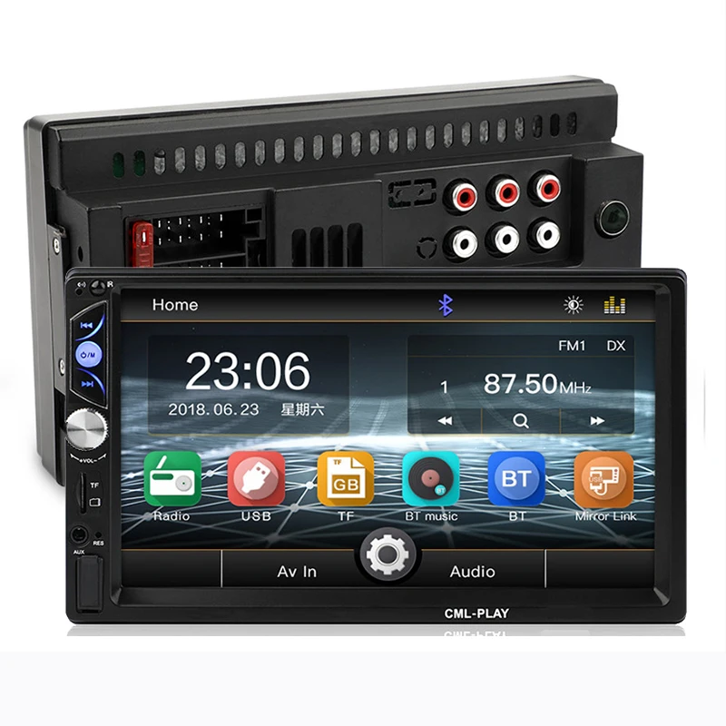Supports Mirror Link Android 8.0 Car Radio 2DIN Audio Stereo Bluetooth USB FM Autoradio Vehicle Multimedia MP5 Player
Supports Mirror Link Android 8.0 Car Radio 2DIN Audio Stereo Bluetooth USB FM Autoradio Vehicle Multimedia MP5 Player