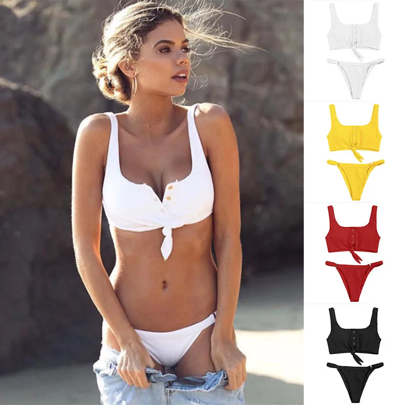 2019 Sexy Women Padded Bikini Set Swimsuit Push-Up Bra Triangle Swimwear Bathing Suit
2019 Sexy Women Padded Bikini Set Swimsuit Push-Up Bra Triangle Swimwear Bathing Suit