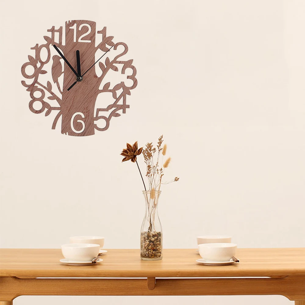 Wall clock 3d digital European wooden tree large luxury wall clock electronic modern kitchen living room bedroom home
Wall clock 3d digital European wooden tree large luxury wall clock electronic modern kitchen living room bedroom home