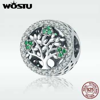 WOSTU 2020 Genuine 925 Sterling Silver Tree for life Charm Bead fit Original Luxury Bracelet Fashion Silver Jewelry Gift DXC919
WOSTU 2020 Genuine 925 Sterling Silver Tree for life Charm Bead fit Original Luxury Bracelet Fashion Silver Jewelry Gift DXC919