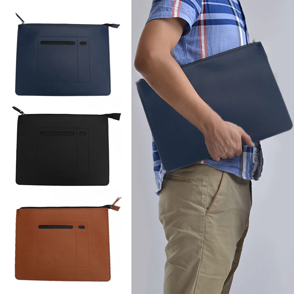 Pu Leather Portable File Bag Business Conference Document Bag Stationery Home Office Storage
Pu Leather Portable File Bag Business Conference Document Bag Stationery Home Office Storage