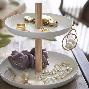 Multifunctional 2 Tier Jewelry Platter Serving Tray Cupcake Holder Fruit Platter Elegant Wedding Cupcake Holder
Multifunctional 2 Tier Jewelry Platter Serving Tray Cupcake Holder Fruit Platter Elegant Wedding Cupcake Holder