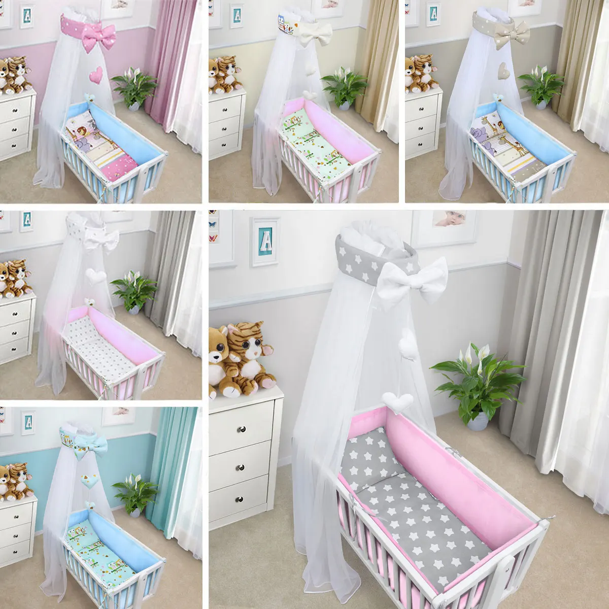 

Baby Bedding Sets Baby Breathable Beddings Crib Bumper Infant Bed Around Cot Safety Fence Sheets Nursery Crib Protector Toddler