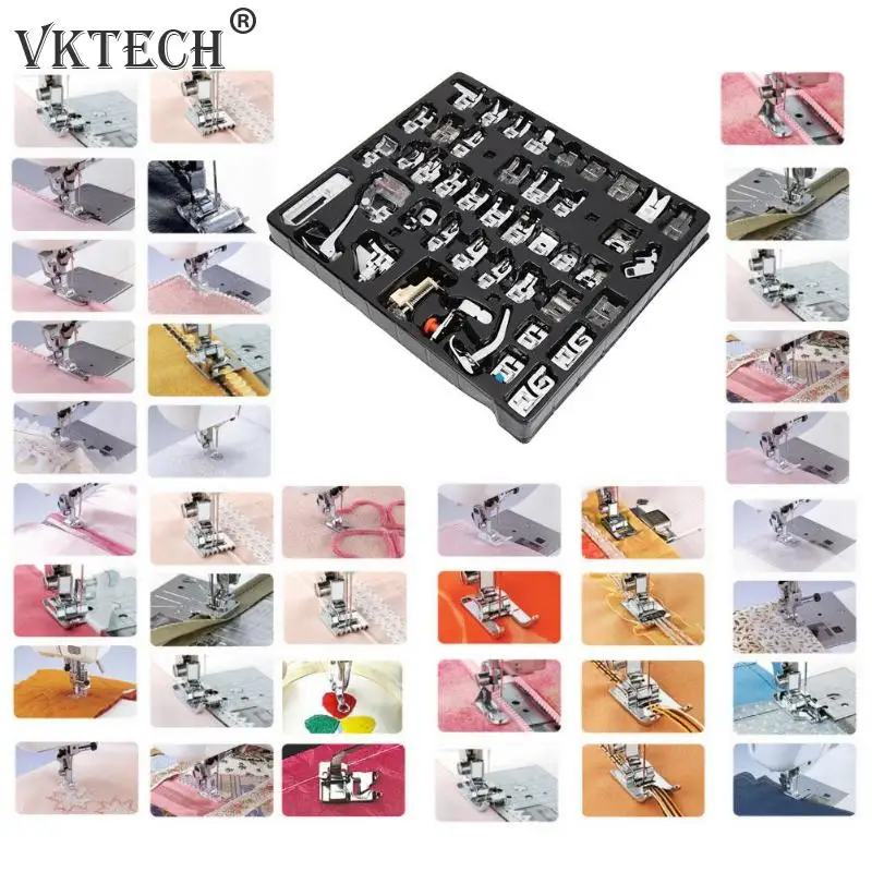 Multifunctional Sewing Machine Foot Presser Foot Hem Crimping Feet Sewing Accessories Household Presser Feet Kit Set
Multifunctional Sewing Machine Foot Presser Foot Hem Crimping Feet Sewing Accessories Household Presser Feet Kit Set