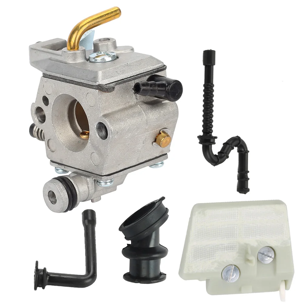 Карбюратор для 024 026 MS240 MS260 Carb воздушный фильтр Мазут линия впускной коллектор