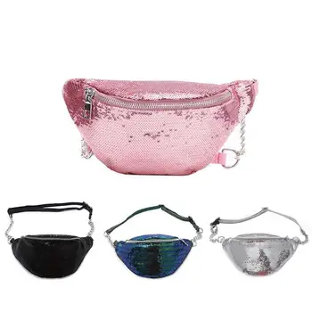 Women Sequin Fanny Pack Fashion Female Waist Bag Casual Chest Pouch Shoulder Bag Glitter Bum Belts Bags Waist Packs 2019 New
Women Sequin Fanny Pack Fashion Female Waist Bag Casual Chest Pouch Shoulder Bag Glitter Bum Belts Bags Waist Packs 2019 New