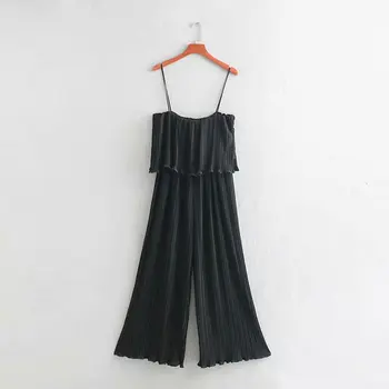 Women Off Shoulder Sleeveless Wide Leg Jumpsuits 2019 Summer Spaghetti Strap Sexy Jumpsuit Solid Pleated Loose Long Rompers
Women Off Shoulder Sleeveless Wide Leg Jumpsuits 2019 Summer Spaghetti Strap Sexy Jumpsuit Solid Pleated Loose Long Rompers