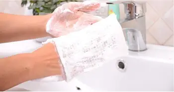 

5000pcs/lot 9*15cm White Soap Blister Mesh Soapnet Foaming Net Easy Make Bubble Mesh Bag Bathroom Accessories