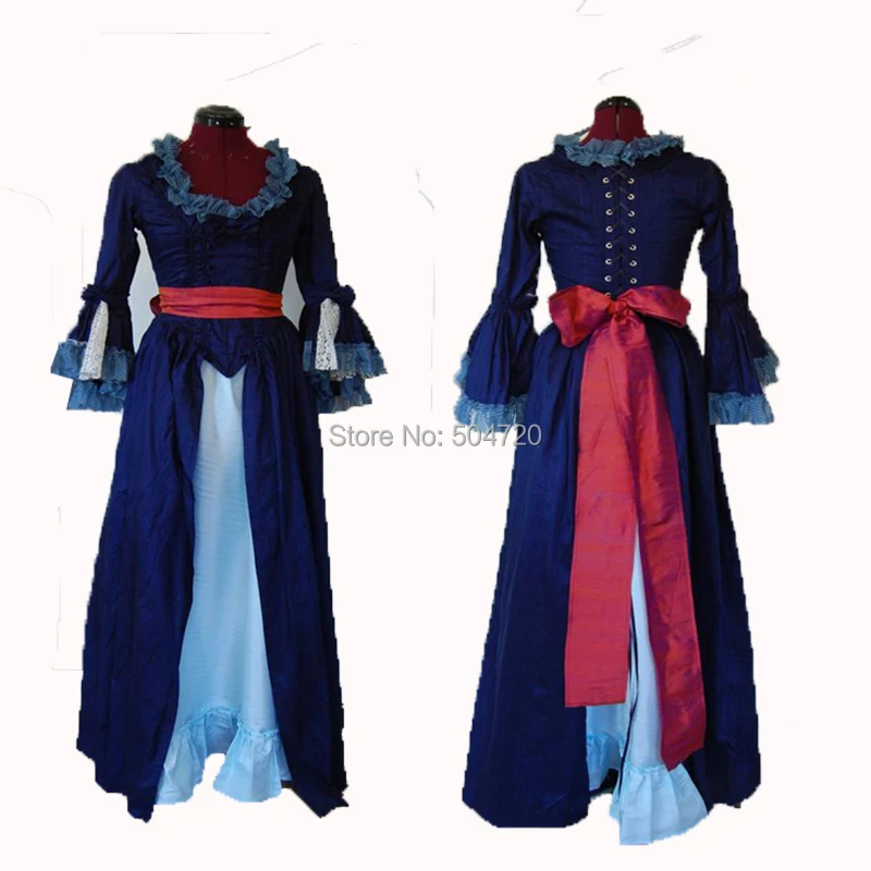 Tailored!stripe Vintage costumes 18th Duchess Retro medieval Renaissance Reenactment Theatre Civil war Victorian dress HL-415
Tailored!stripe Vintage costumes 18th Duchess Retro medieval Renaissance Reenactment Theatre Civil war Victorian dress HL-415