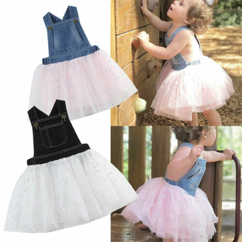 Focusnorm New Fashion Toddler Kids Baby Girl Princess Denim Sleeveless Dress Tutu Tulle Lace DressClothes
Focusnorm New Fashion Toddler Kids Baby Girl Princess Denim Sleeveless Dress Tutu Tulle Lace DressClothes
