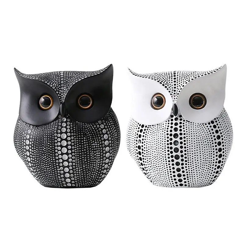 Owl Shaped Ornament Home Craft Decoration Supplies Nordic Style Innovative Home Accessories Art Soft Resin Crafts Adornment Tool
Owl Shaped Ornament Home Craft Decoration Supplies Nordic Style Innovative Home Accessories Art Soft Resin Crafts Adornment Tool