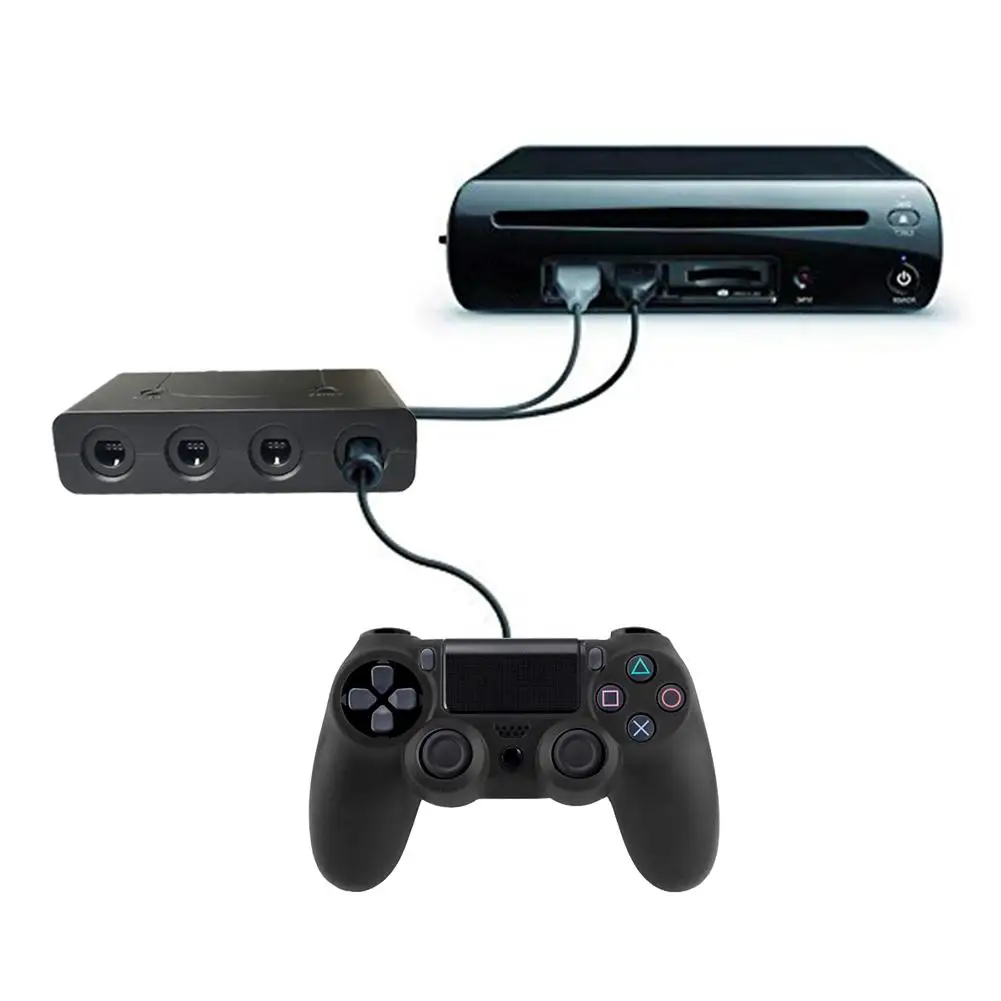 3-in-1 Converter Adapter For Switch/Wii U/PC Game Cube Controller usb-c With Home Turbo Buttons
3-in-1 Converter Adapter For Switch/Wii U/PC Game Cube Controller usb-c With Home Turbo Buttons