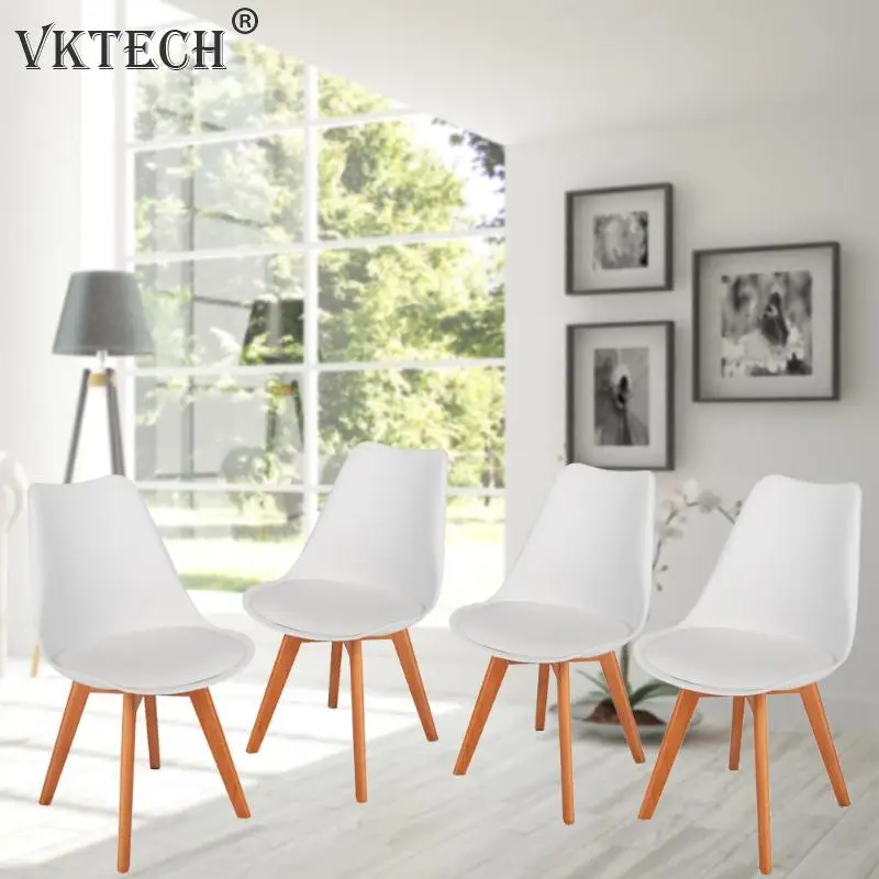 4pcs Simple Solid Wood Foot Padded Chair Soft Cushion Plastic Living Room Home Chairs for Restaurant Living Room Lounge
4pcs Simple Solid Wood Foot Padded Chair Soft Cushion Plastic Living Room Home Chairs for Restaurant Living Room Lounge